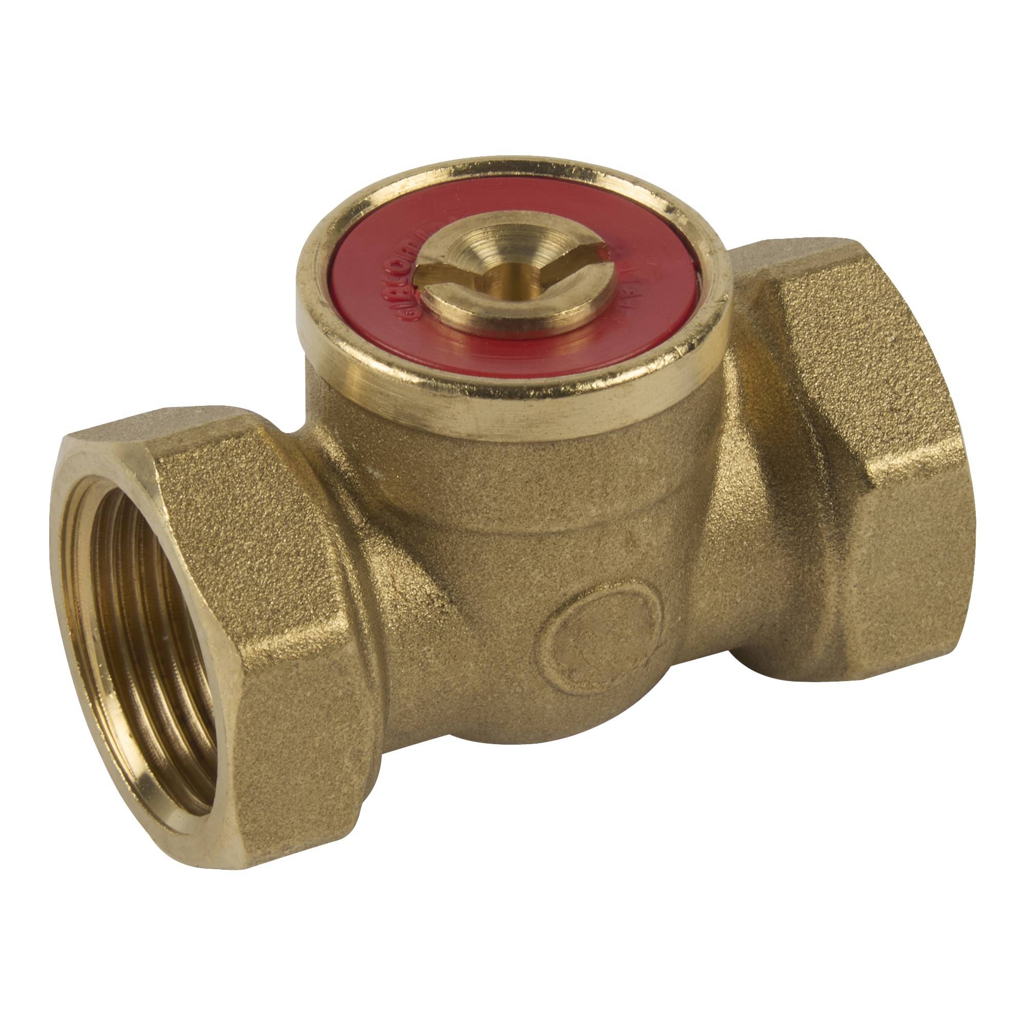 Кран шаровой Giacomini R611 выпускной 3/8 ВР-ВР R611Y012