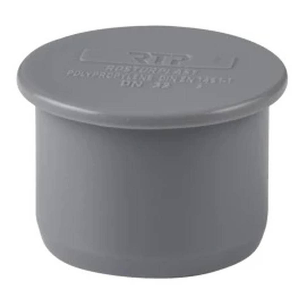 Заглушка канализационная RTP 32 мм серая 36296