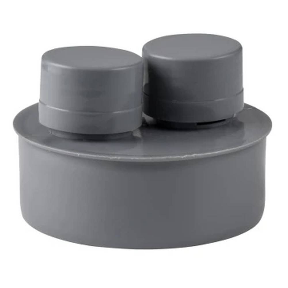 Аэратор канализационный RTP 110 мм серый 36293