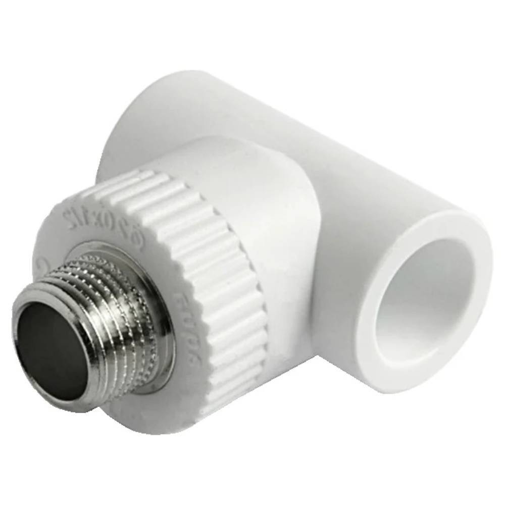 Тройник комбинированный PP-R FUSITEK 20x1/2 НР FT04101