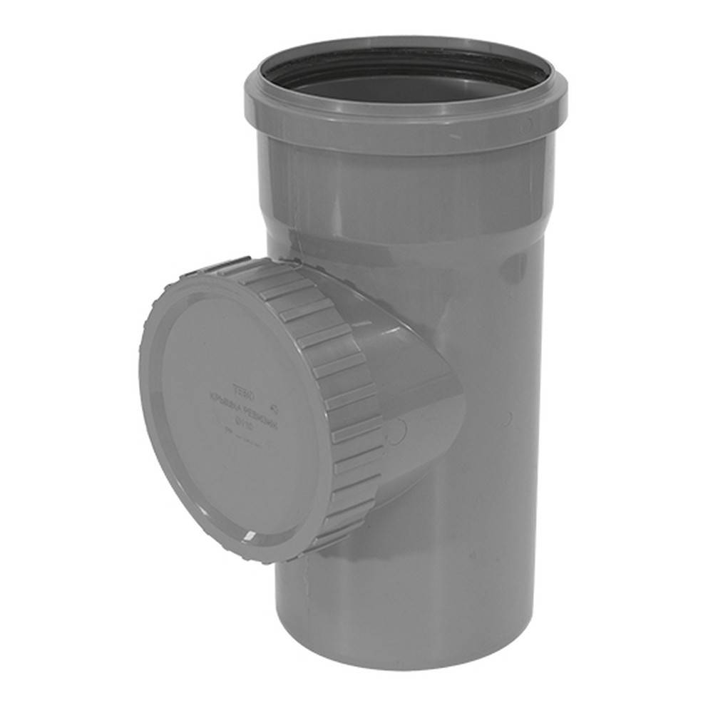 Ревизия TEBO для внутренней канализации 110 мм 013021004