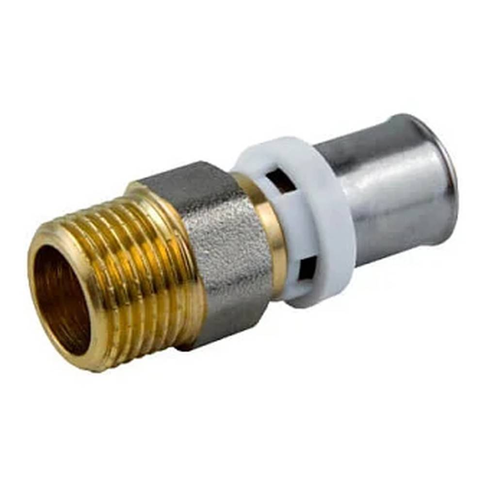 Муфта пресс STI латунная 16 мм x 1/2 НР 1645640