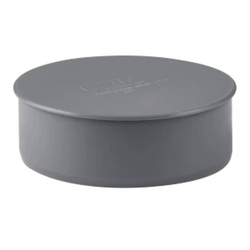 Заглушка канализационная RTP 110 мм серая 36462