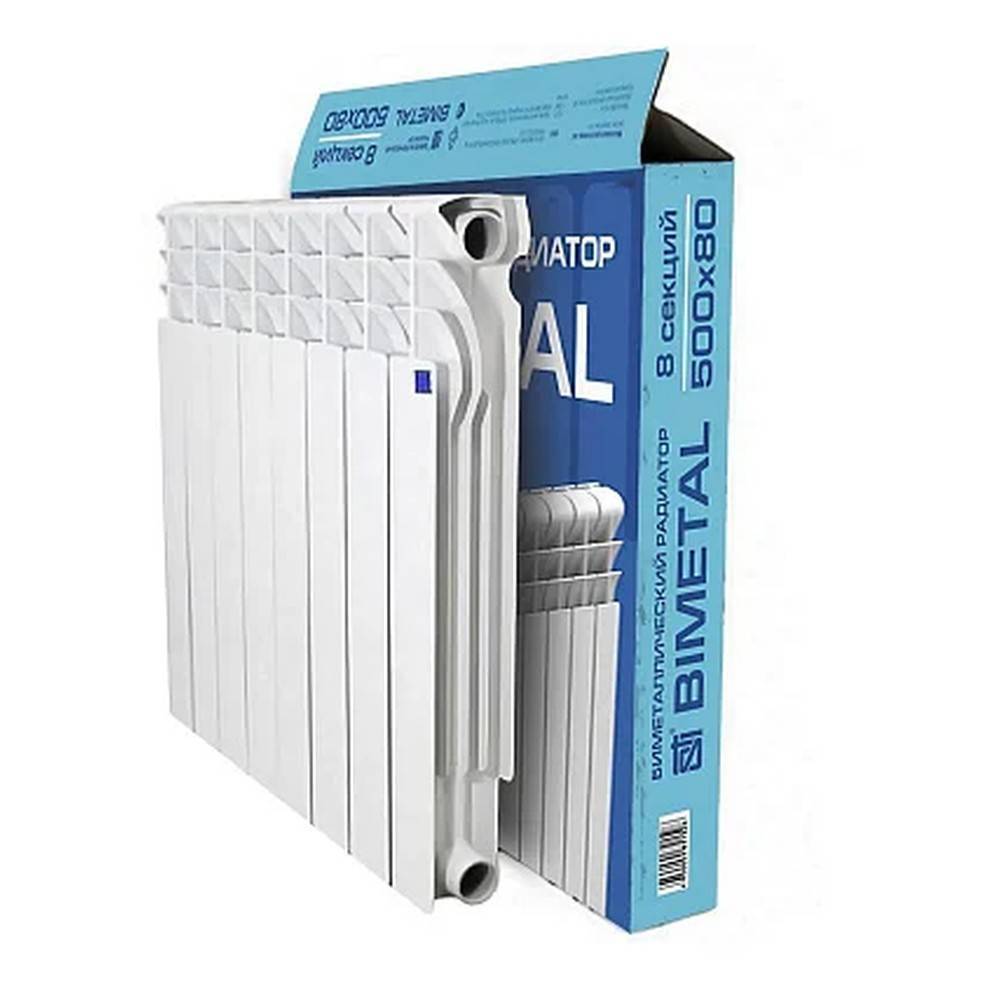 Радиатор биметаллический STI 500/80 8 секций 1657070