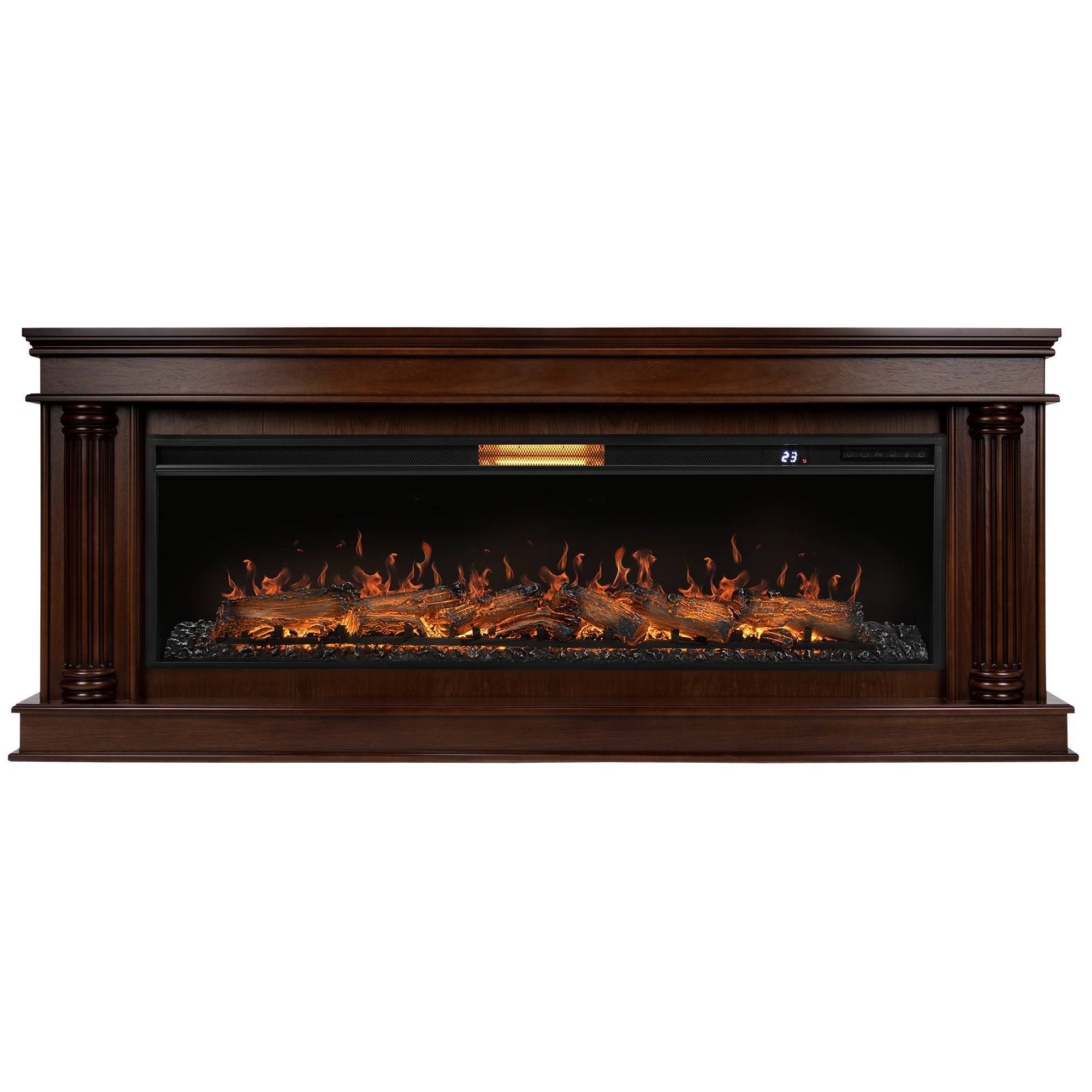 Каминокомплект Royal Thermo Aurora RTFP/P-AR60LS с порталом Olympia 60 CO канадский дуб НС-1721314