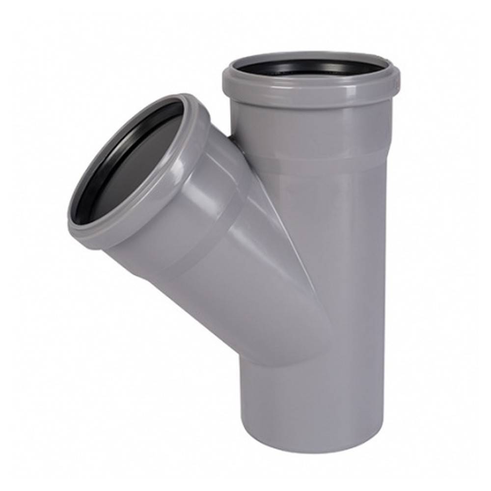 Тройник внутренней канализации Ostendorf HT HTEA 32/32 мм 45° 110200