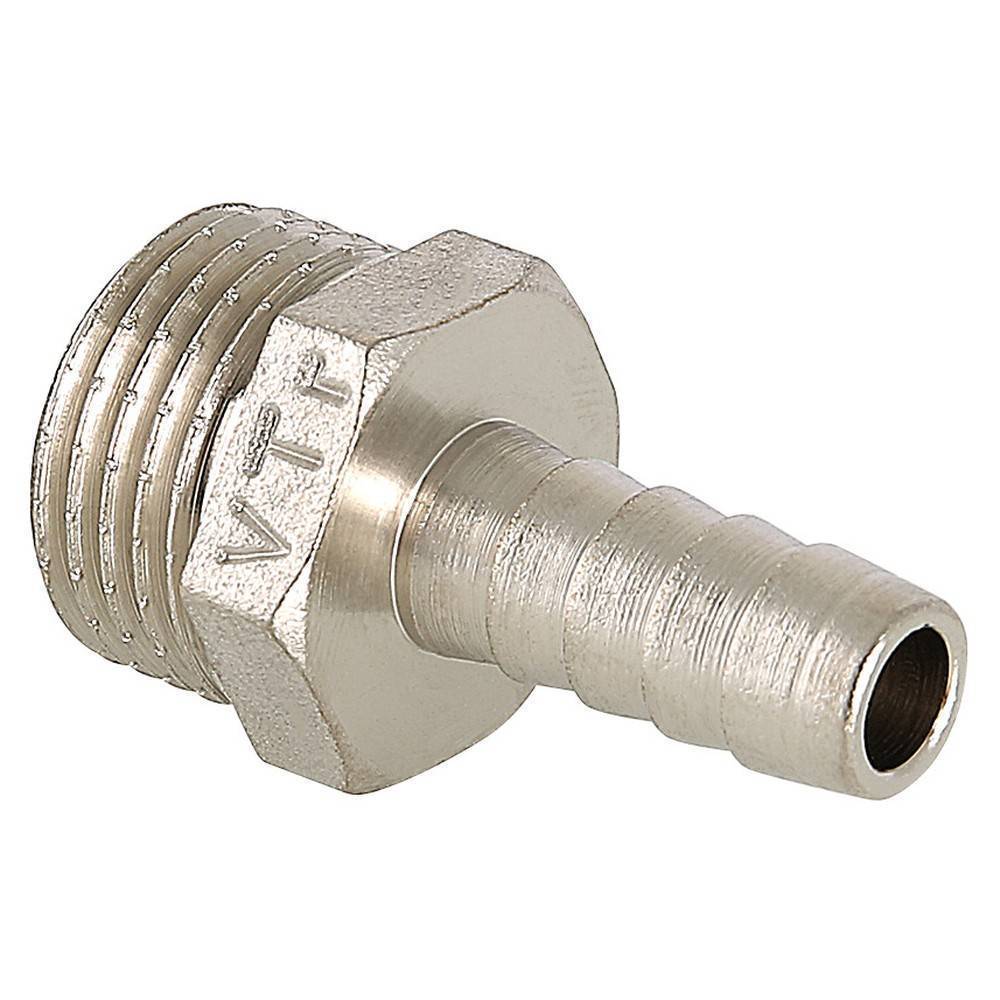 Штуцер латунный Valtec 1/2 x 14 мм НР VTr.650.N.0414