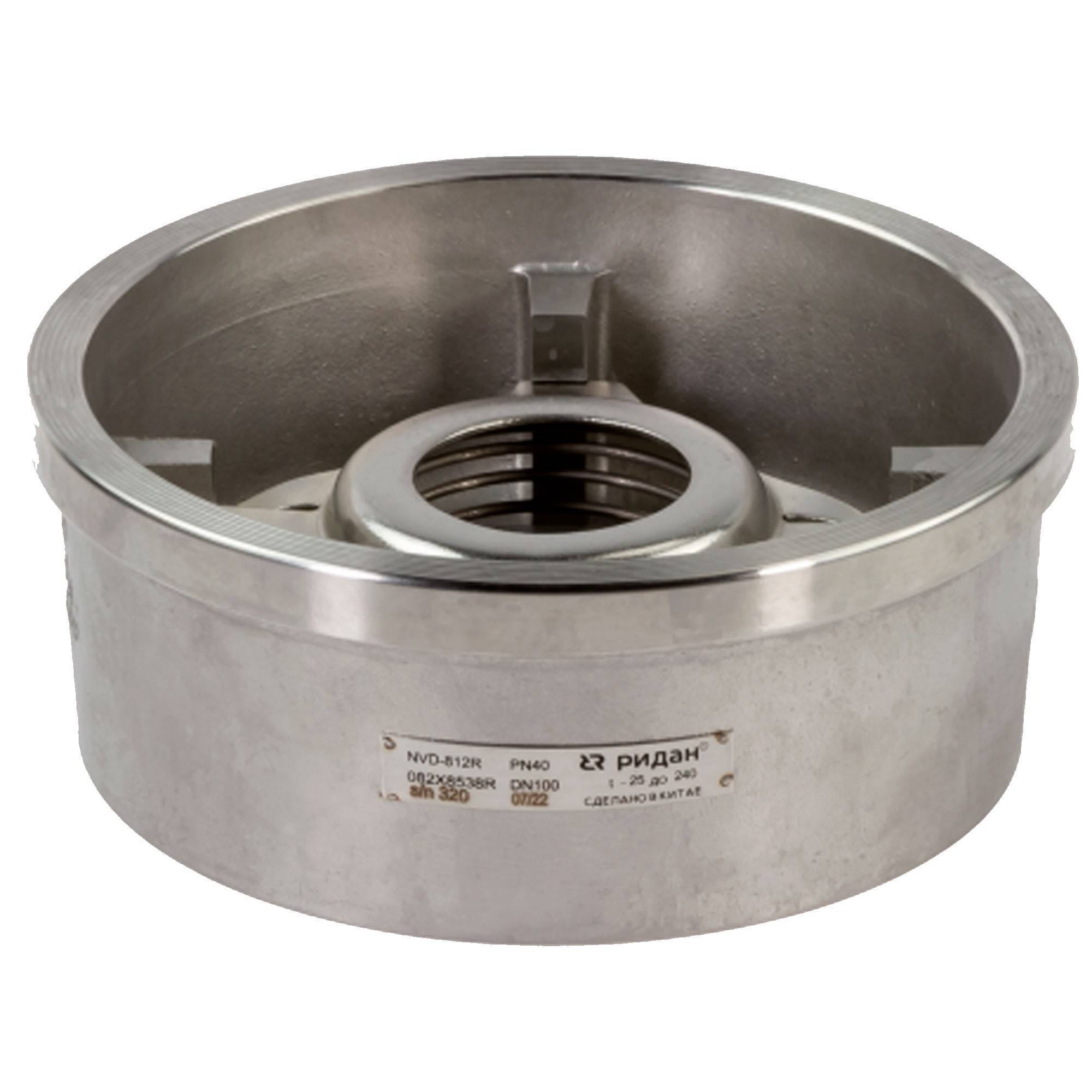 Клапан обратный межфланцевый Ридан NVD-812R DN40 PN40 AISI 316 065B7524R