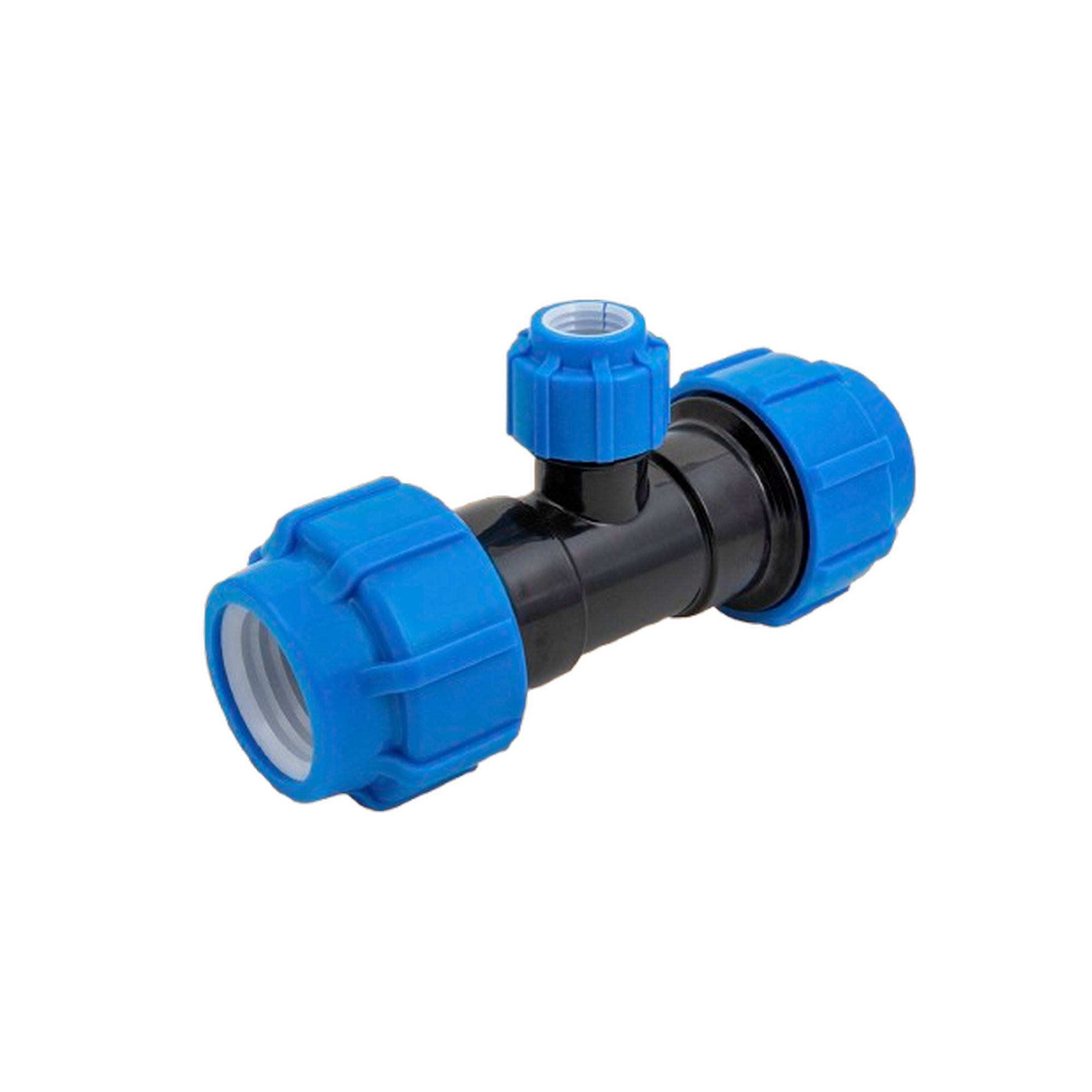 Тройник компрессионный переходной ТПК-АКВА 63х32х63 мм 51633263