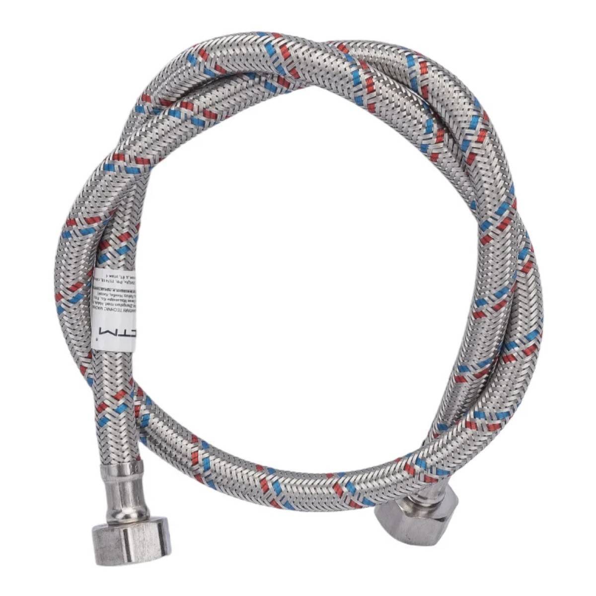 Подводка гибкая для воды СТМ ВВ 1/2 80 см CWFBF080