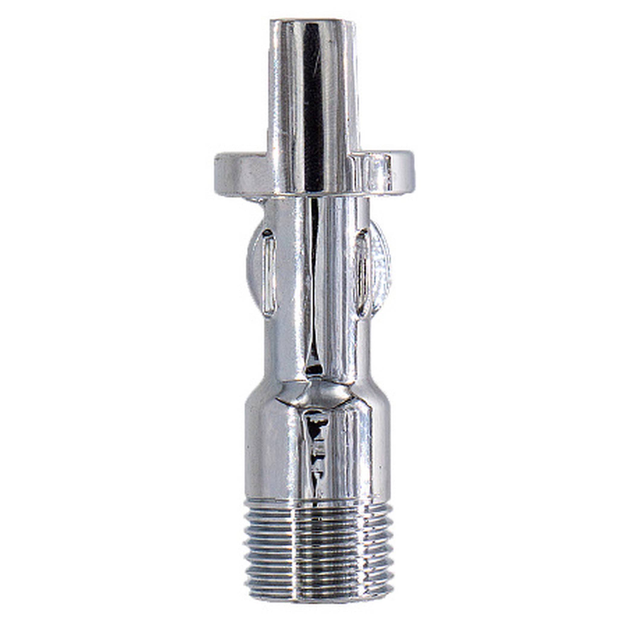 Кран шаровой угловой для сантехприборов CTM 1/2x1/2 дюйма с отражателем CAME1212