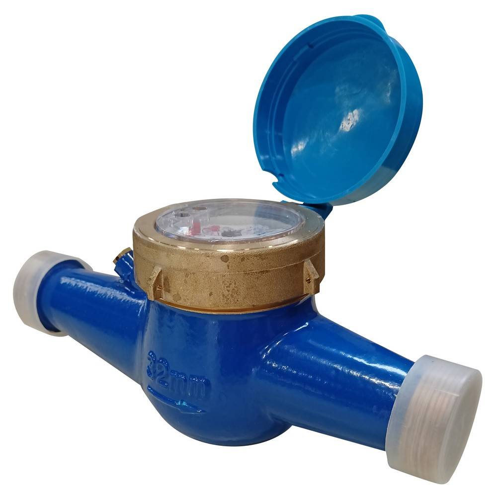 Счетчик холодной воды Пульсар М многоструйный Ду 32 мм Qn 6 м3/ч L 260 мм 1578990