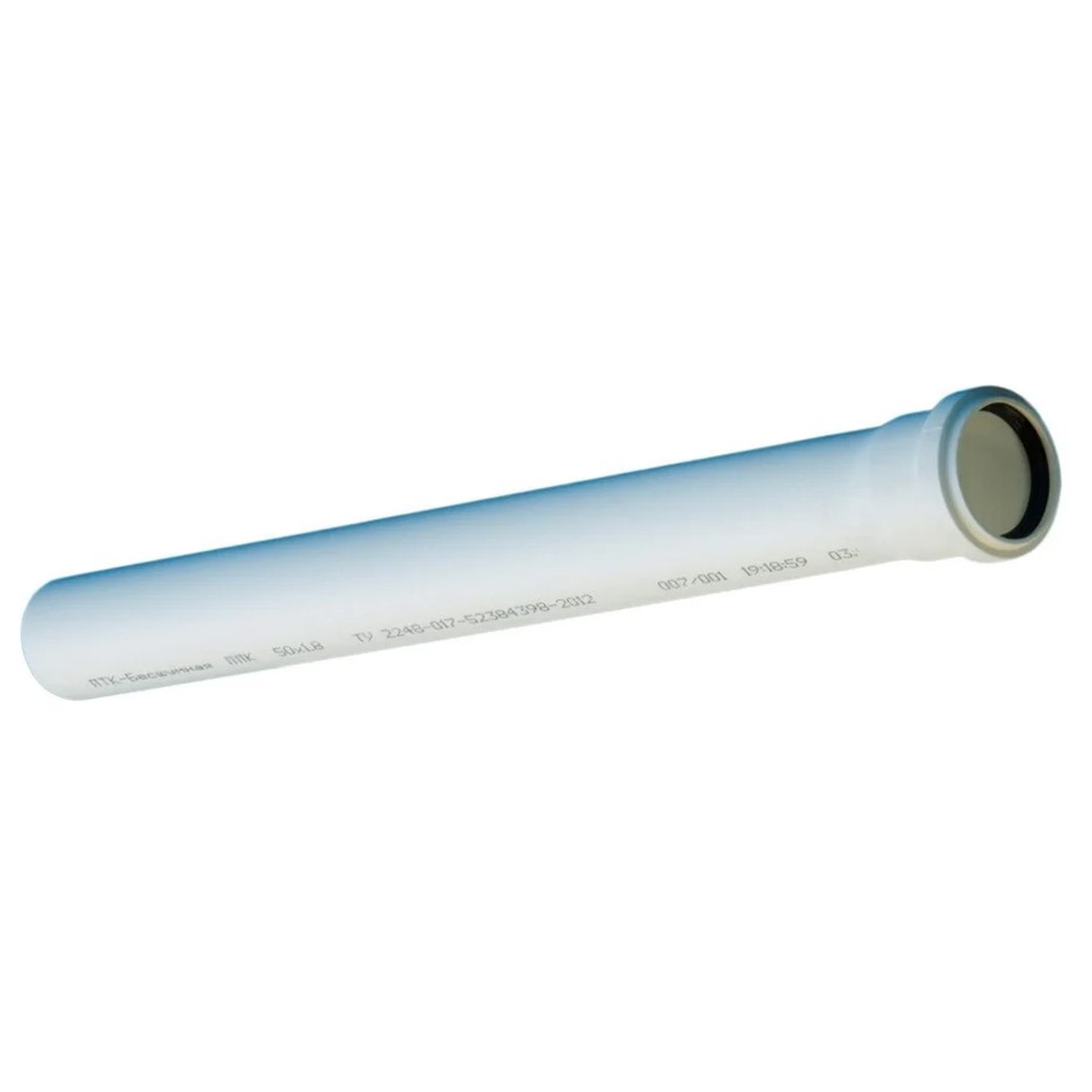 Труба канализационная внутренняя бесшумная Политэк ПП 50х1.8х2000 мм 1306935