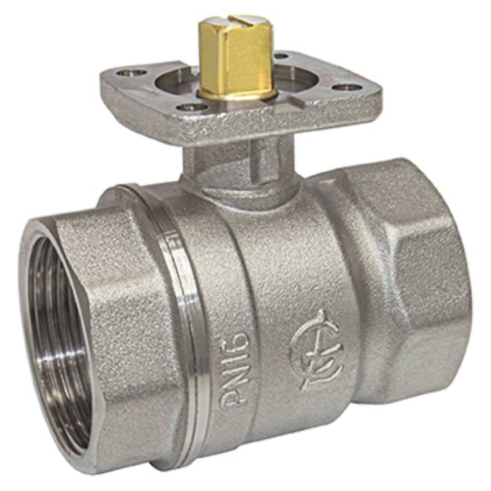 Кран шаровой ГАЛЛОП КРЕПЫШ 240 под электропривод ВВ никель DN 32 PN 16 240