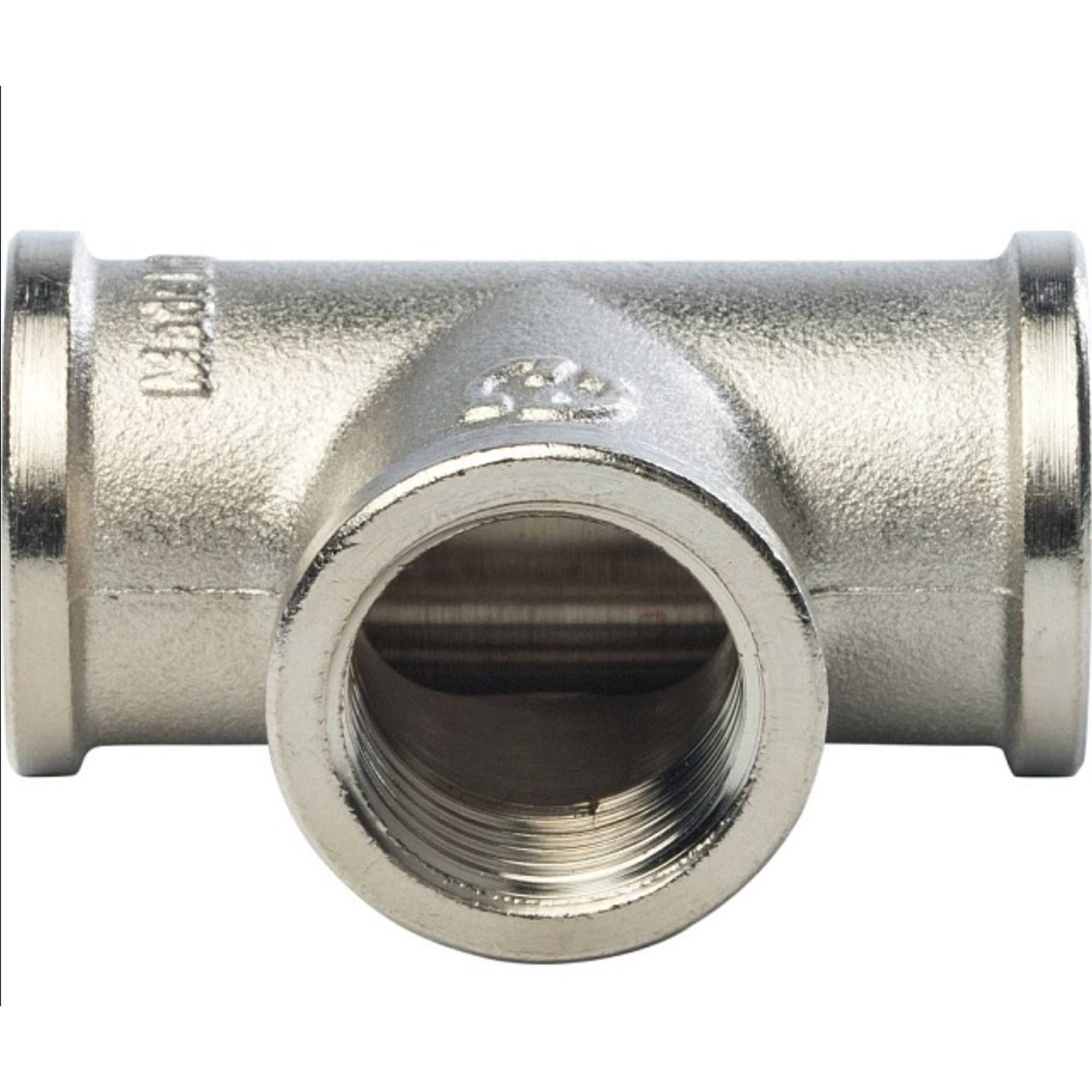 Тройник никелированный STOUT ВВ 1/2 SFT-0022-000012