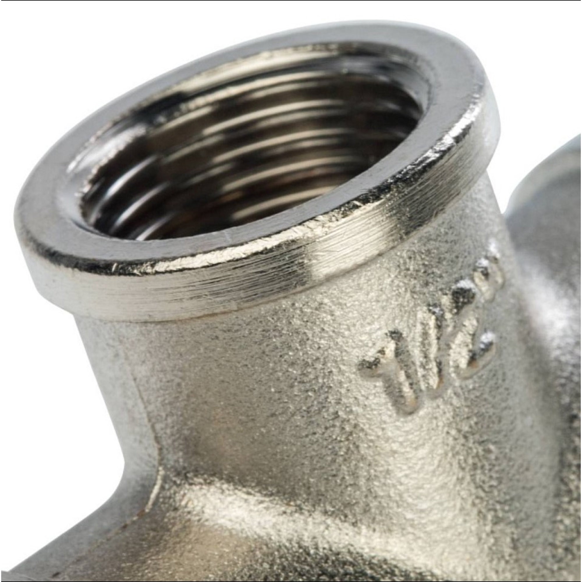 Тройник никелированный STOUT ВВ 1/2 SFT-0022-000012