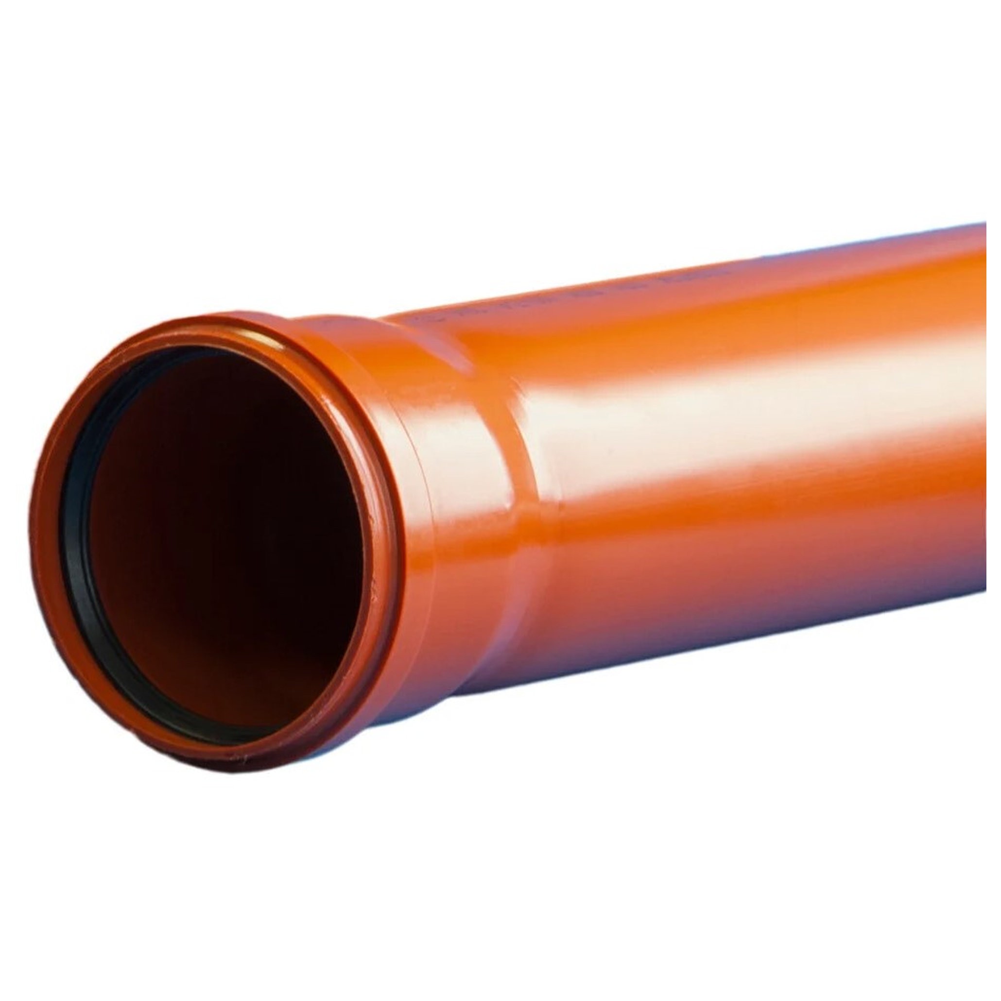 Труба канализационная наружная Политэк SN4 160х4.9х1000 мм ПП 1306990