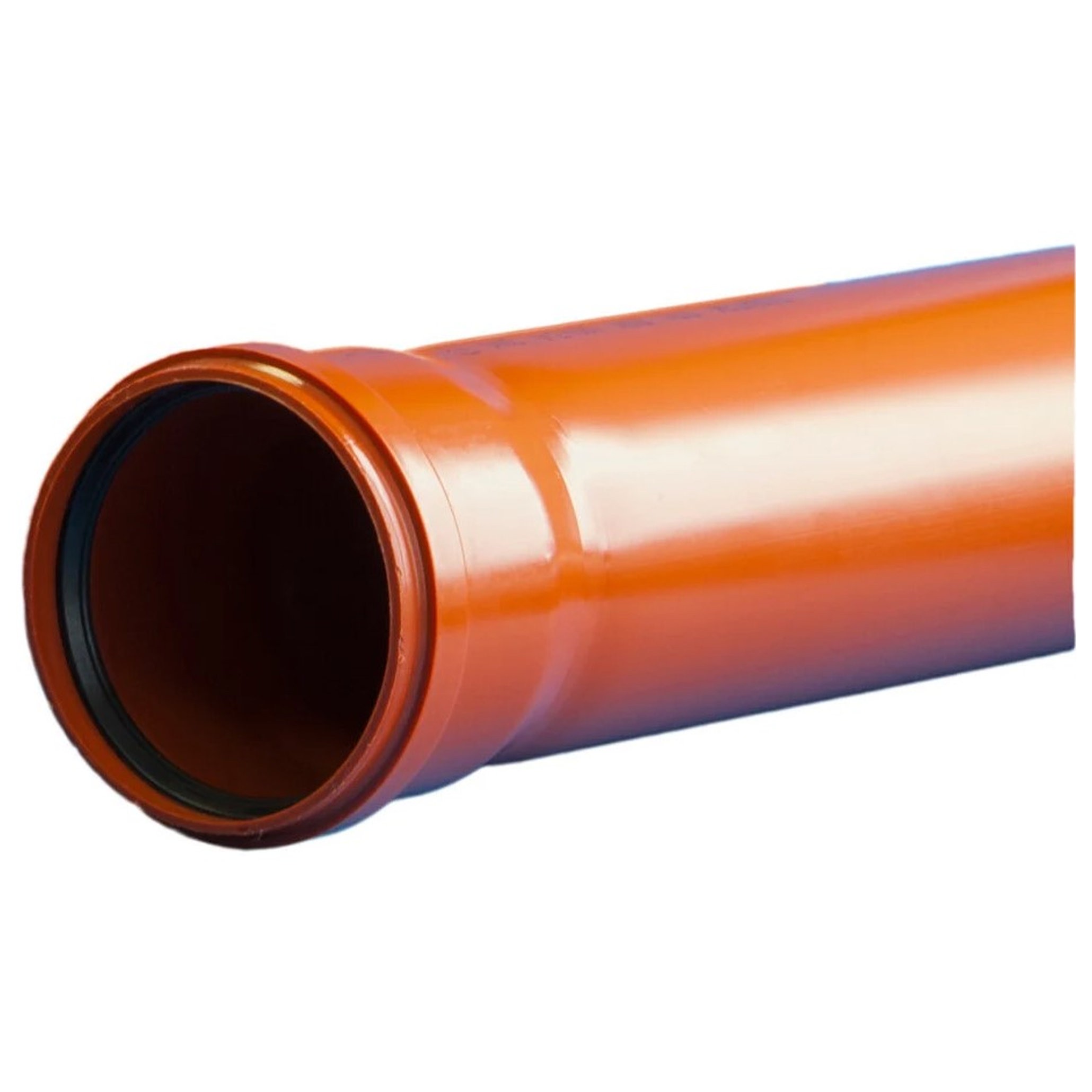 Труба канализационная наружная Политэк SN4 160х4.9х2000 мм ПП 1306991