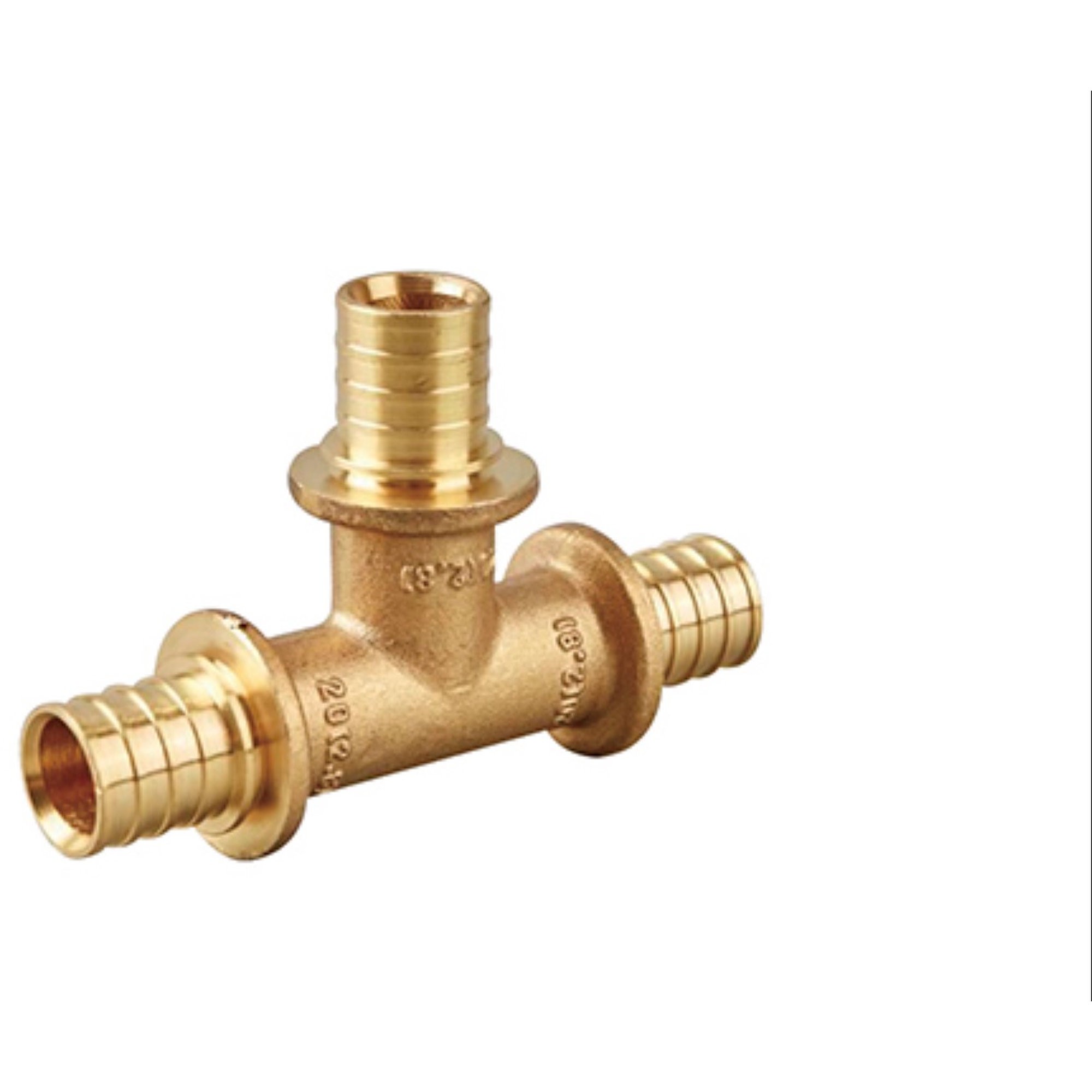 Тройник аксиальный латунный ViEiR 20x16x20 мм VRP201620T