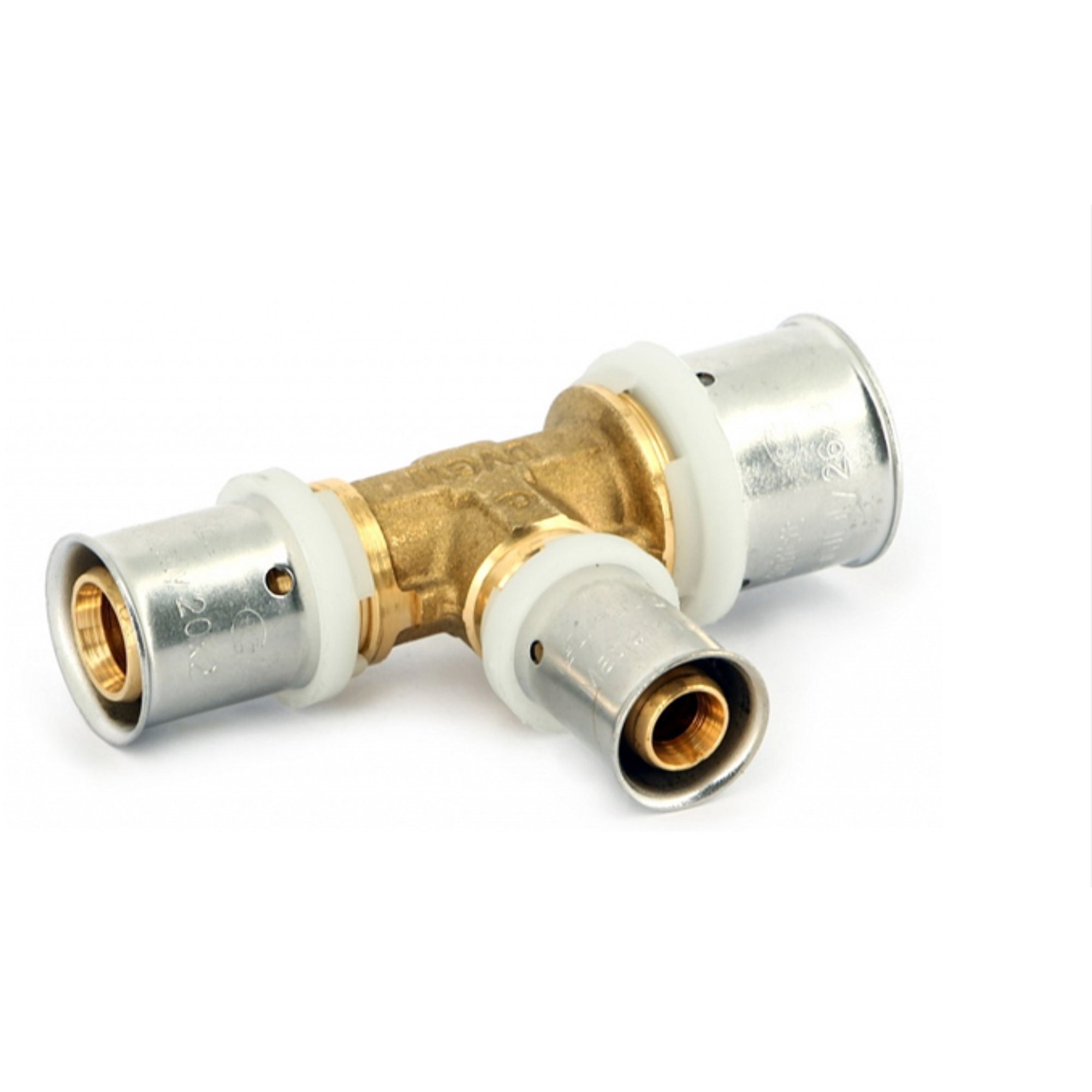 Тройник пресс Uni-Fitt 26x26x20 мм 1513622