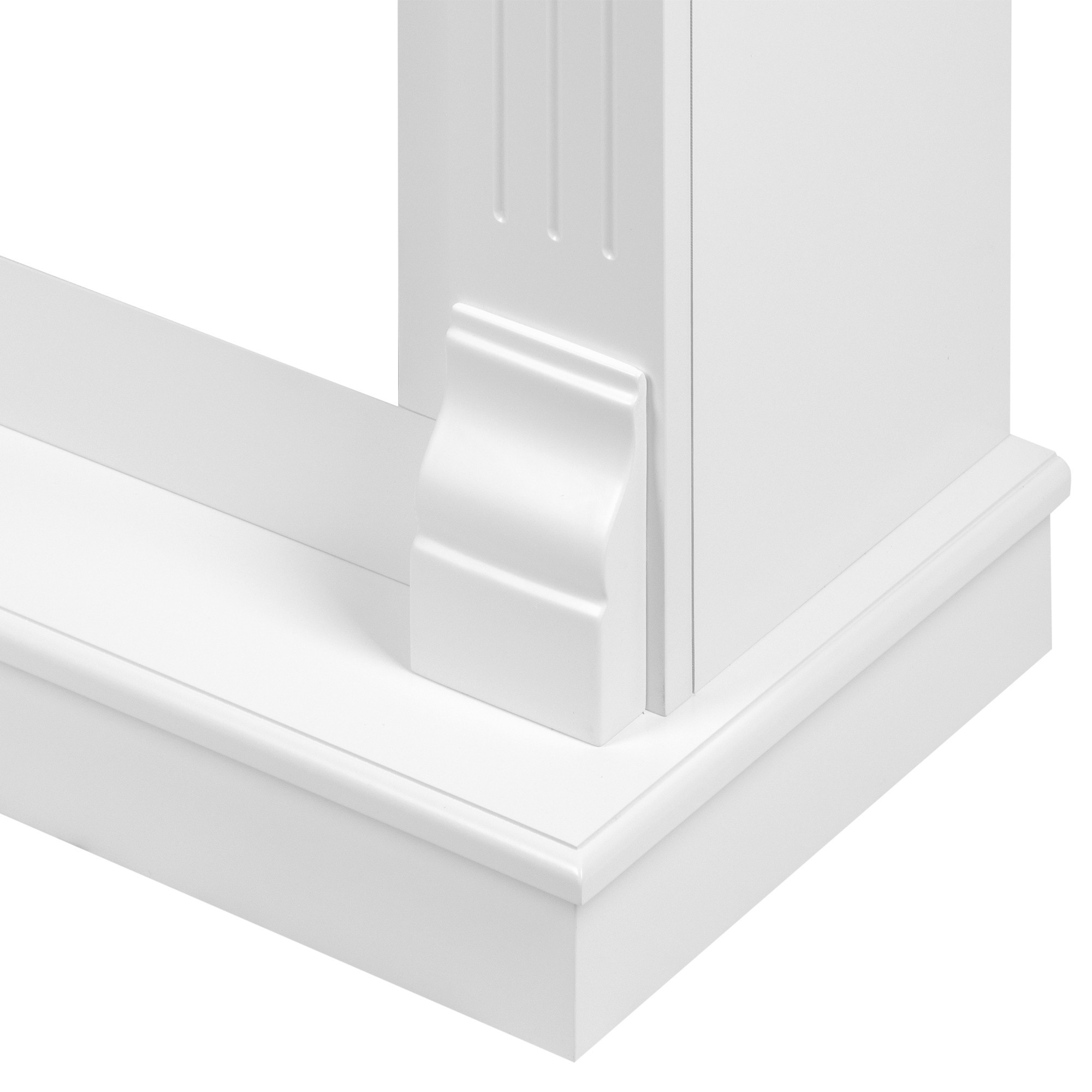 Портал для электрокамина Firelight Barocco 30 белый разборный 1728824