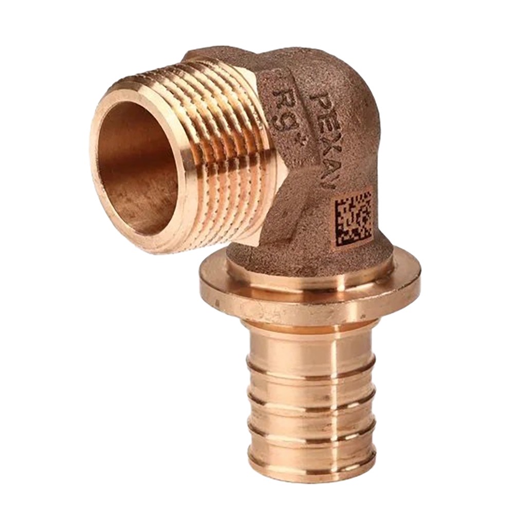 Угольник-переходник REHAU RAUTITAN RX+ с наружной резьбой 20-R 3/4 13661021001