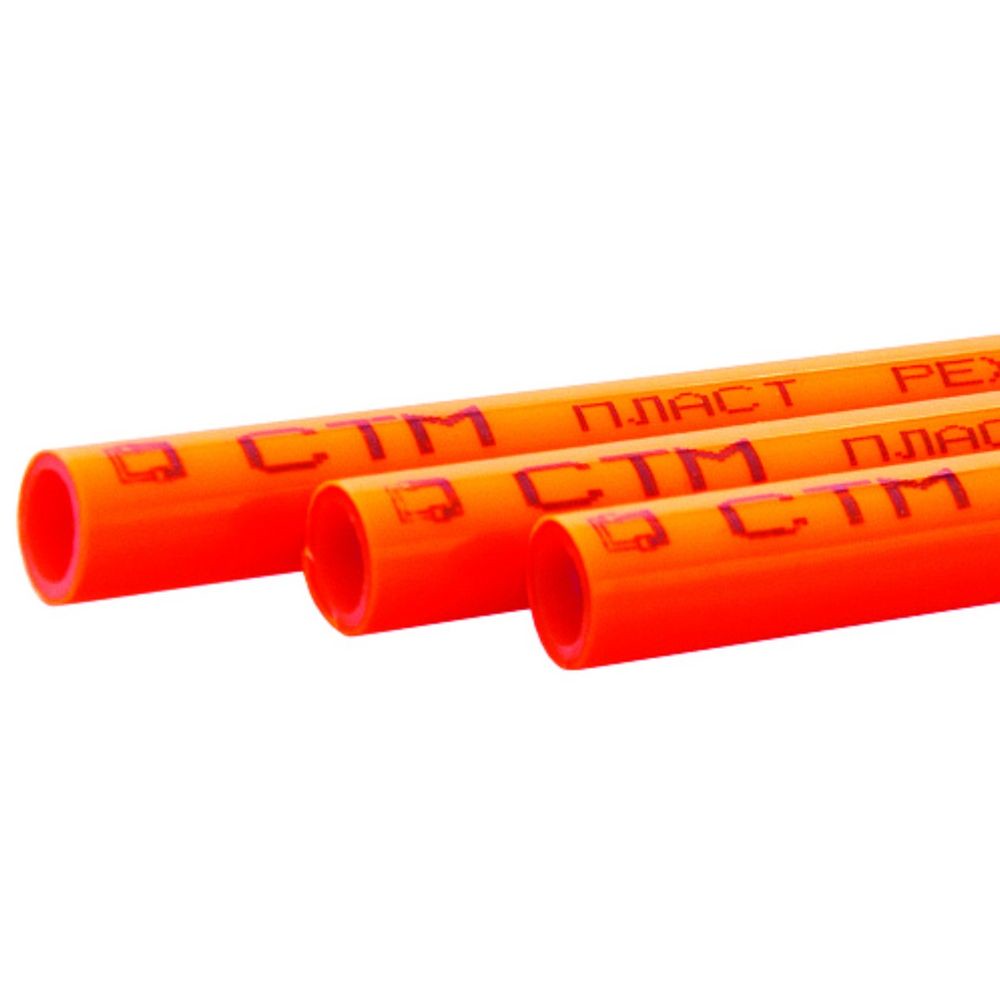 Труба из сшитого полиэтилена СТМ PEX-EVOH 20х2.8 мм оранжевая 100 м 1583433