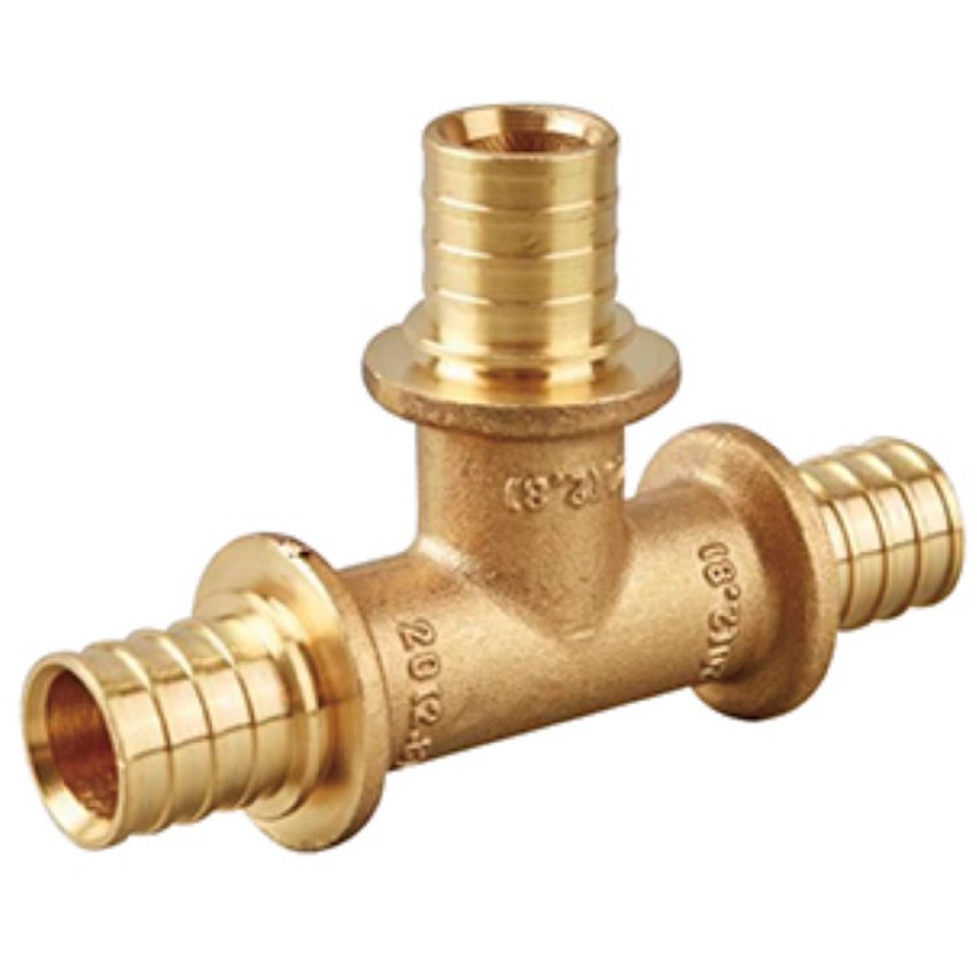 Тройник аксиальный латунный ViEiR 16x16x16 мм VRP161616T