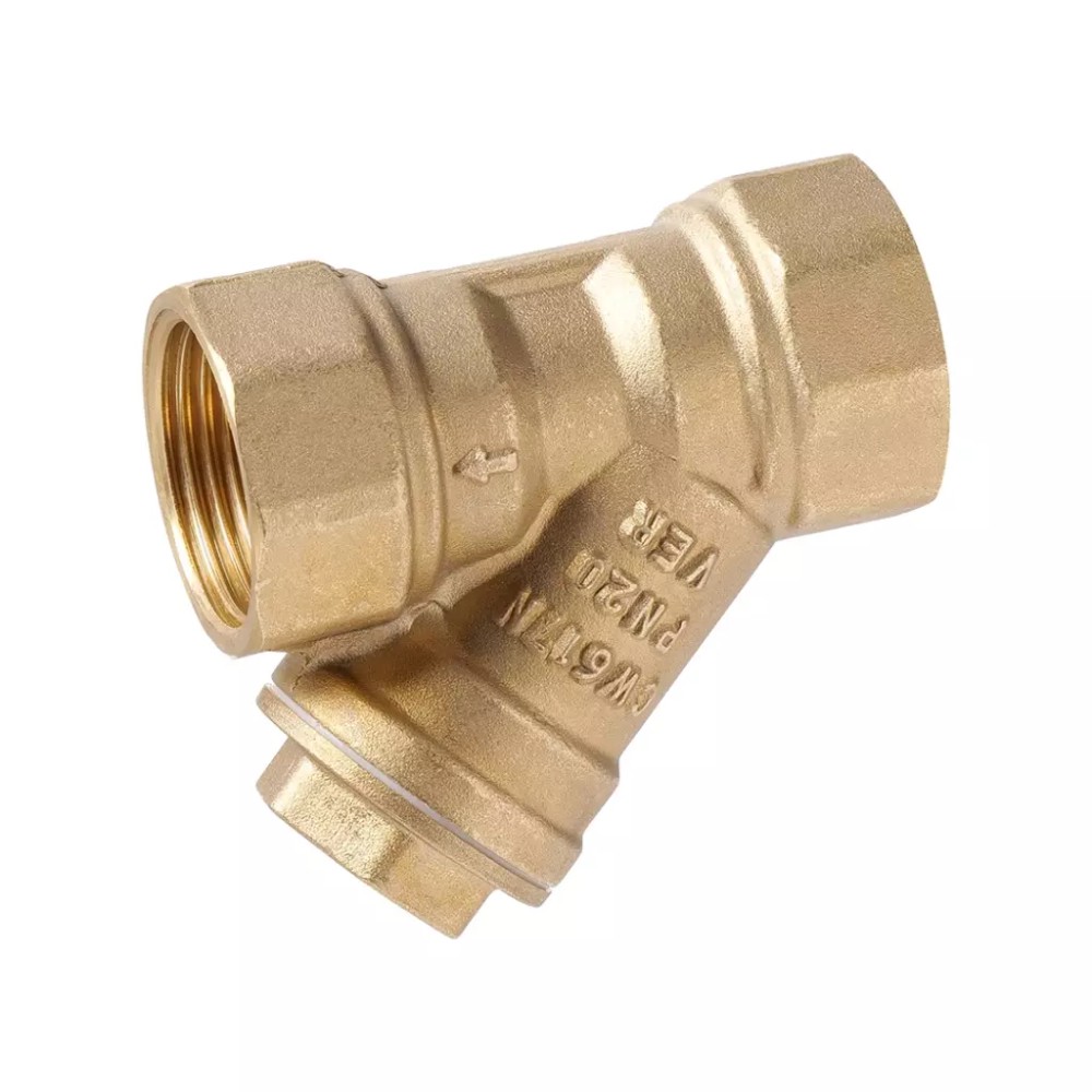 Фильтр грубой очистки VIEIR 1 1/4 латунный GL176