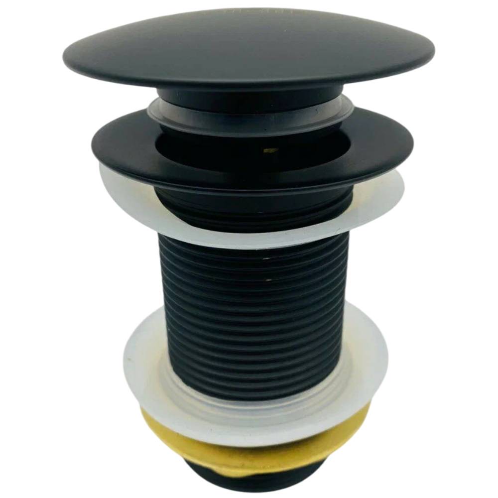 Донный клапан VIEIR VER21AC 1 1/4 без перелива черный VER21AC