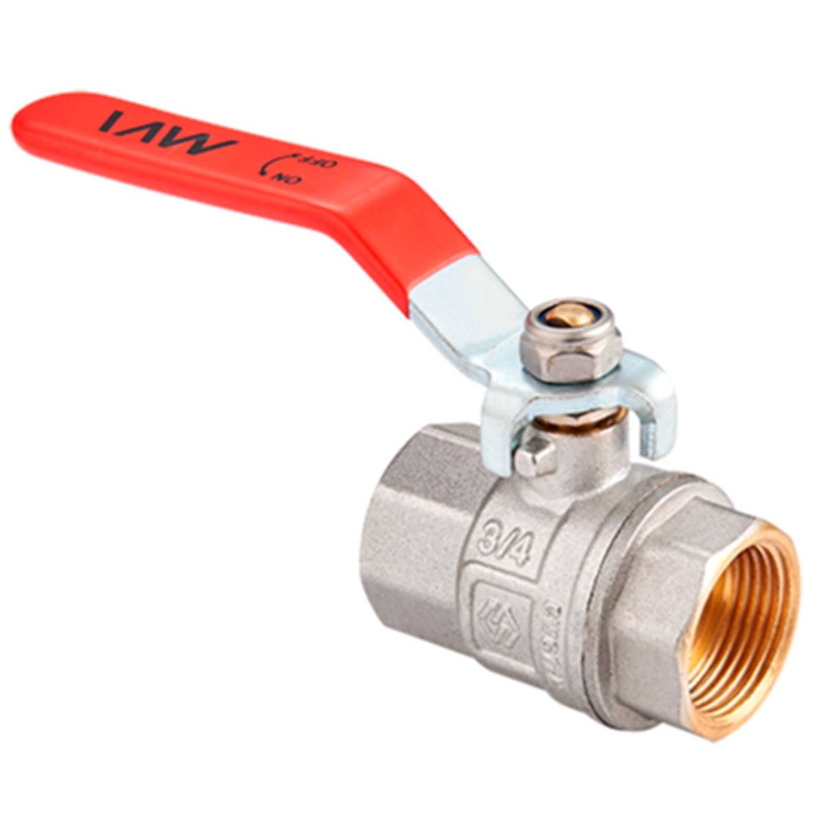 Кран шаровый полнопроходной MVI 3 PN40 ВР-ВР рычаг BV.11.11