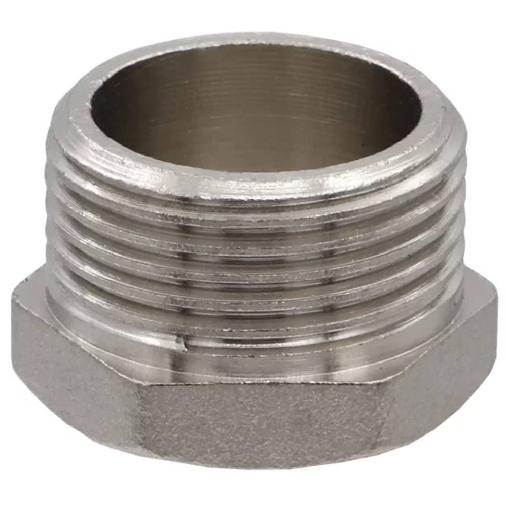 Заглушка резьбовая VIEIR наружная резьба 1/2 никелированная DTHN3