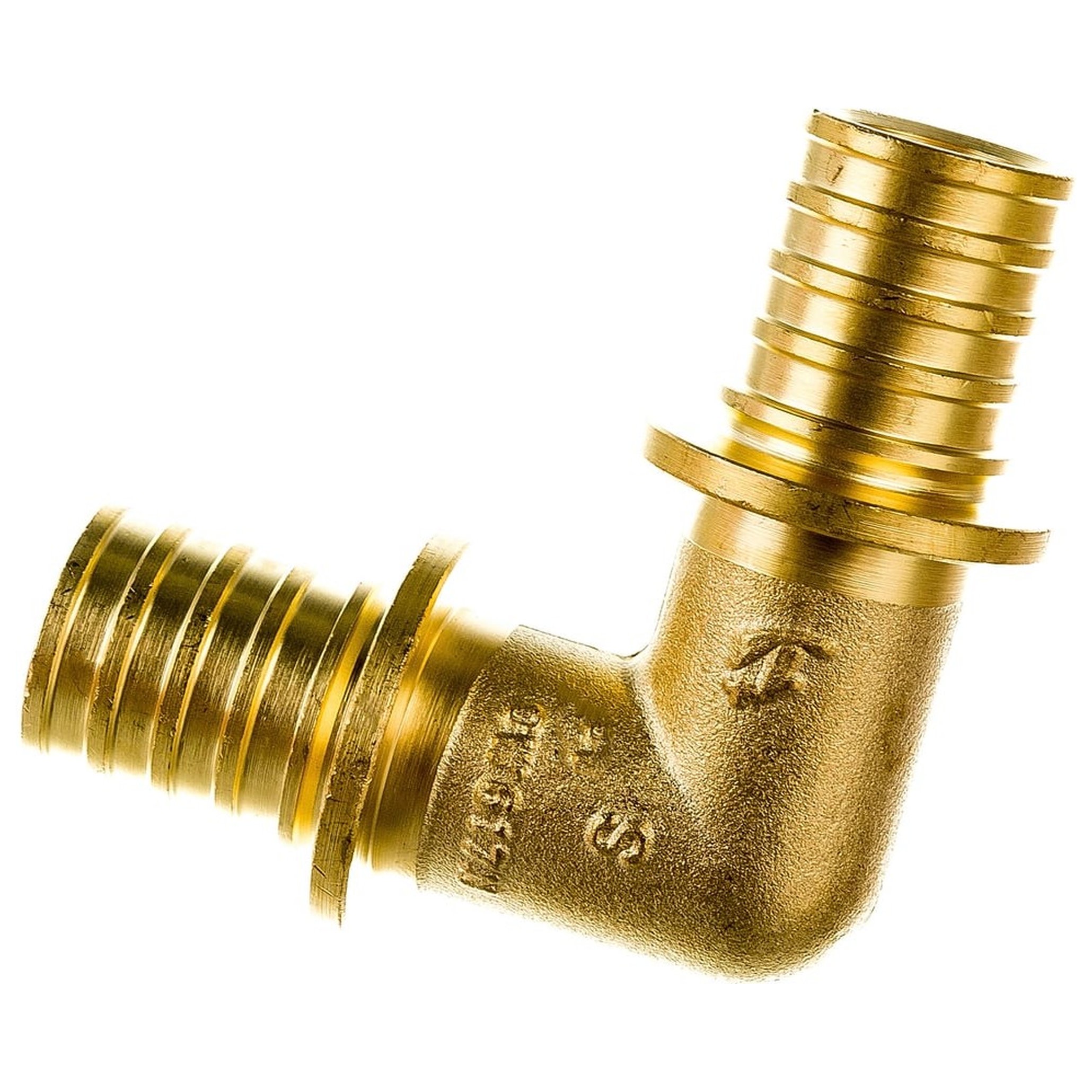 Угол One Plus 90° 20 мм аксиальный латунь 3204023051