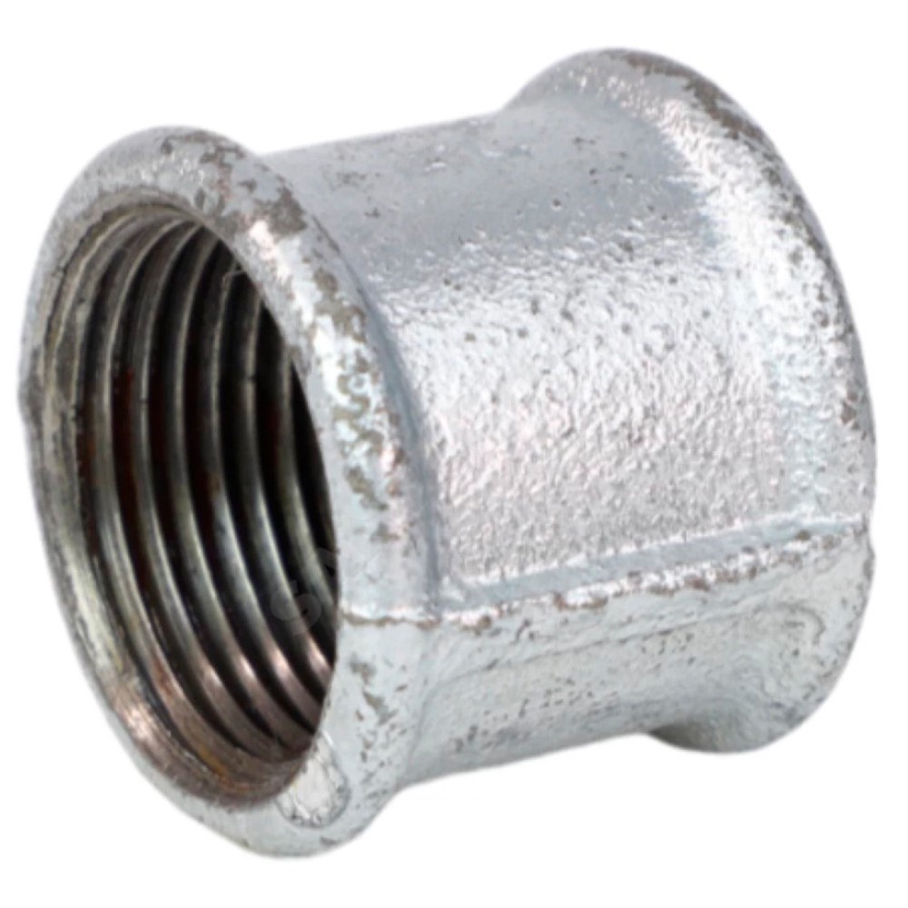 Муфта чугунная прямая оцинкованная FITTEX 1 1/2 ВР 1725975