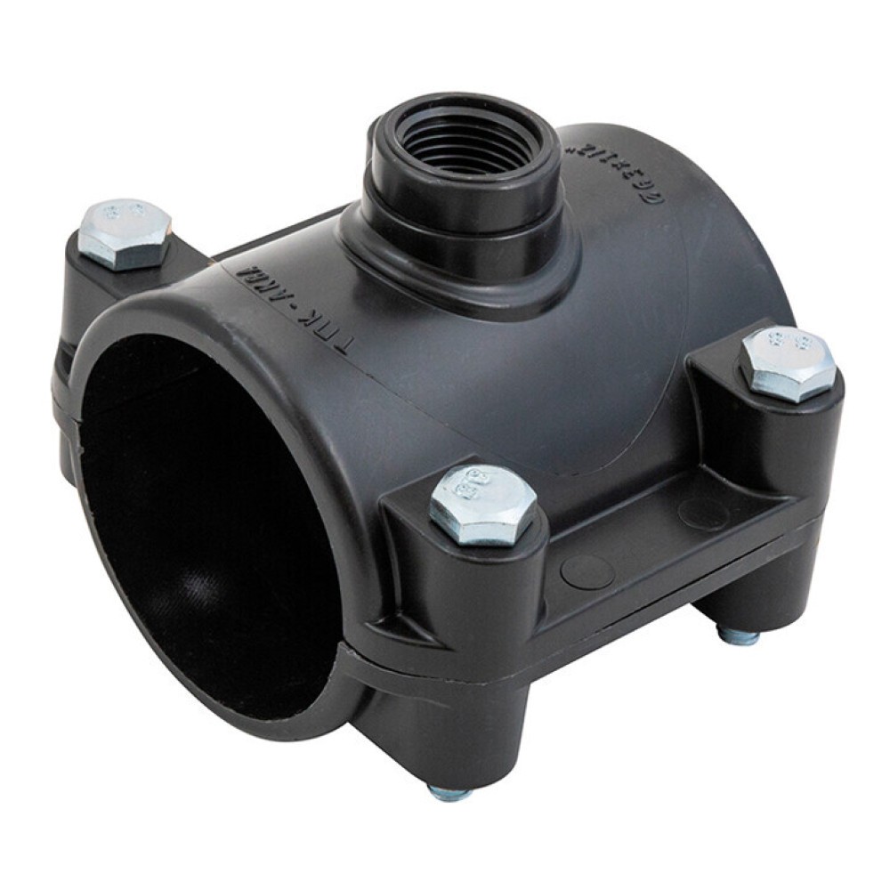 Седелка компрессионная ТПК-АКВА 63 мм x 1 1/2 дюйма ВР с болтами 3000063112