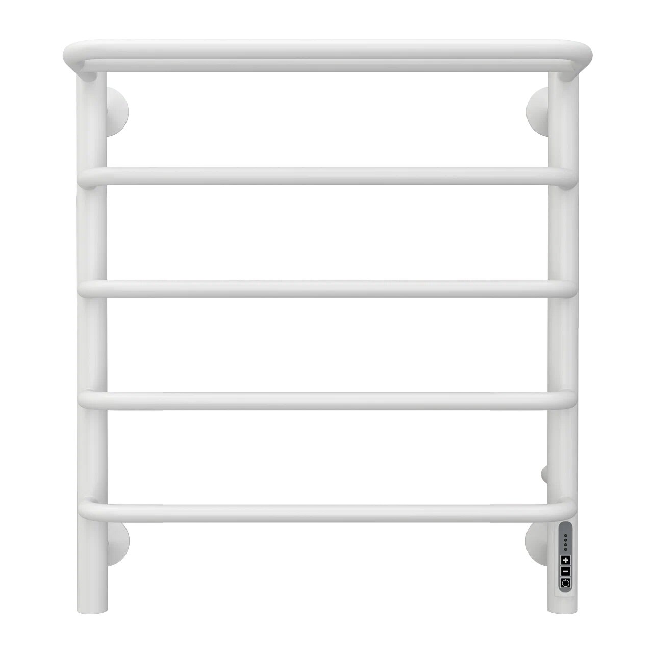 Полотенцесушитель электрический Larusso Стандарт с полкой КС П5 500x600 мм белый RAL 9016 8526