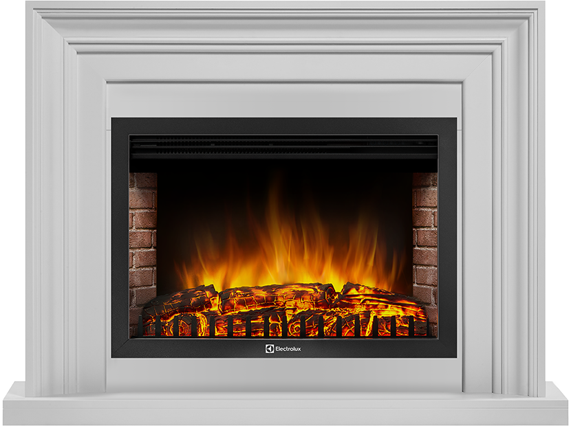 Портал для электрокамина Firelight Stretto 30 белый НС-1400568