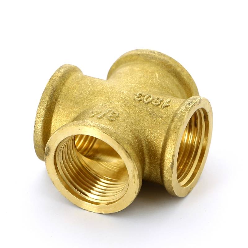 Крестовина латунная Uni-Fitt 3/4 ВР 619G3333