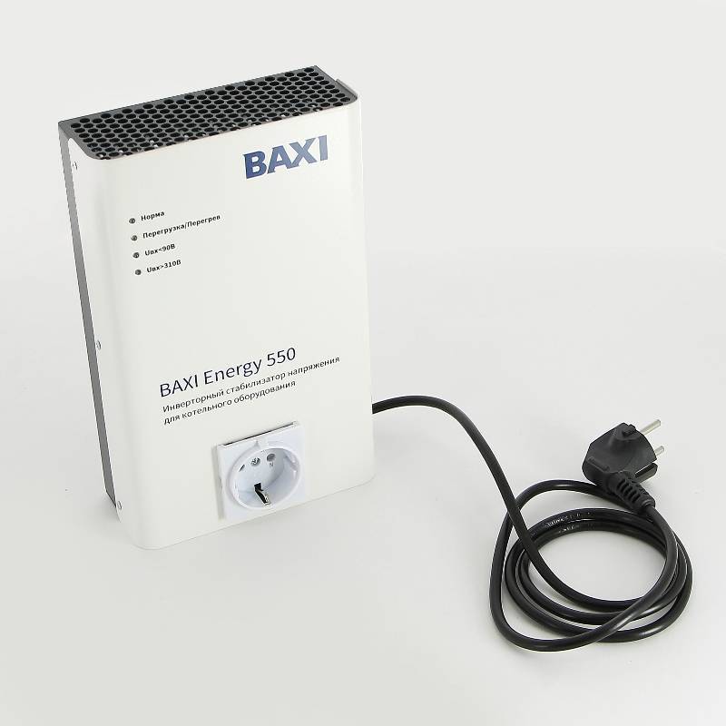 Стабилизатор напряжения BAXI Energy 550 инверторный 400 Вт ST55001