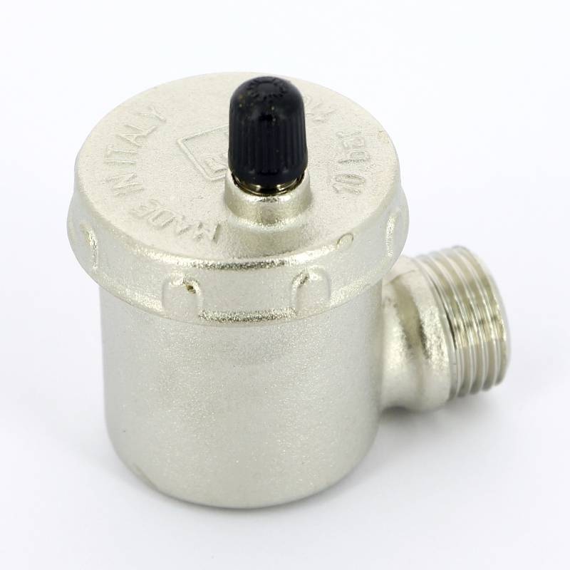 Воздухоотводчик автоматический угловой Itap 364 1/2 никелированный 364 1/2