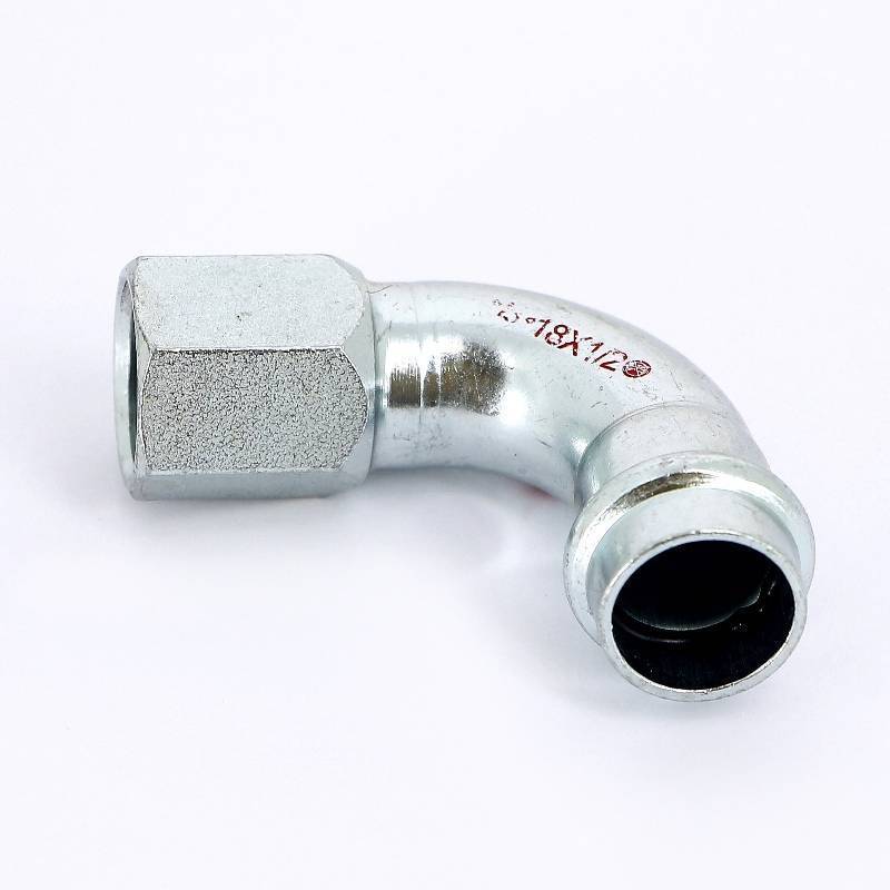 Угол пресс 90° IBP B Press Carbon 18х1/2 ВР оцинкованная сталь PC4002G0180400