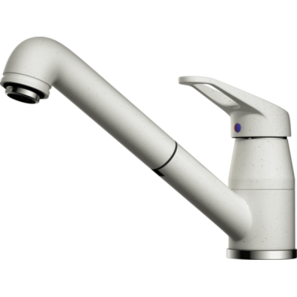 Смеситель для кухни Omoikiri Tateyama-S-PA с выдвижным изливом пастила 4994173