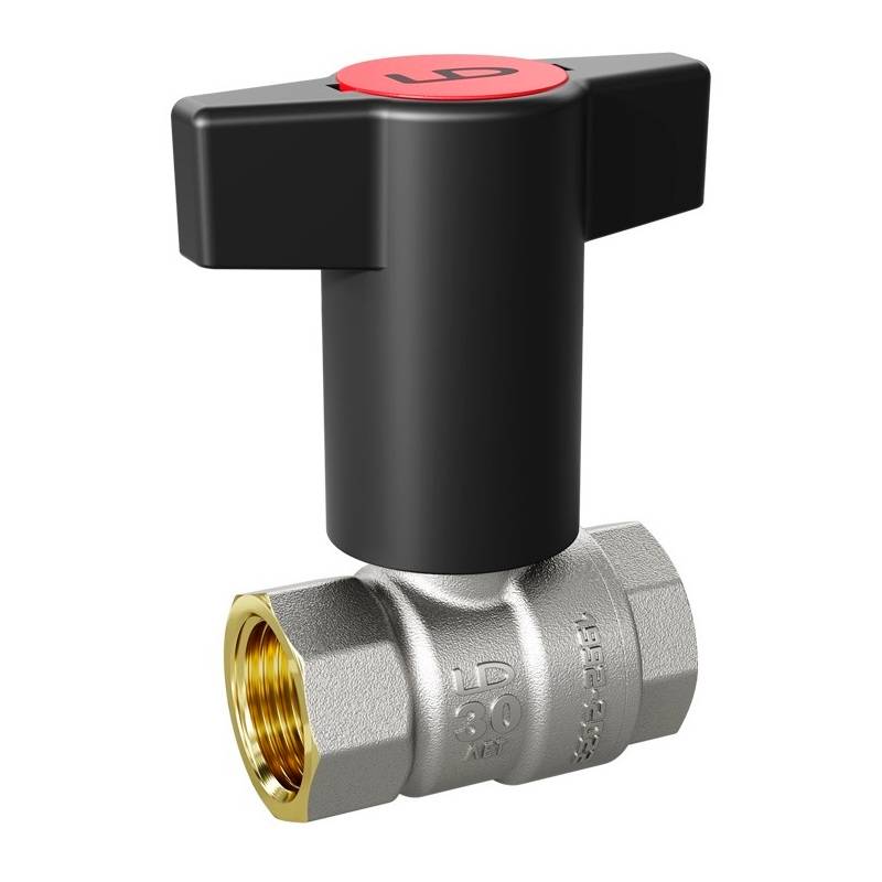 Кран шаровой LD Pride 47.340.20 полнопроходной 3/4 ВР/ВР T-ручка 47.340.20