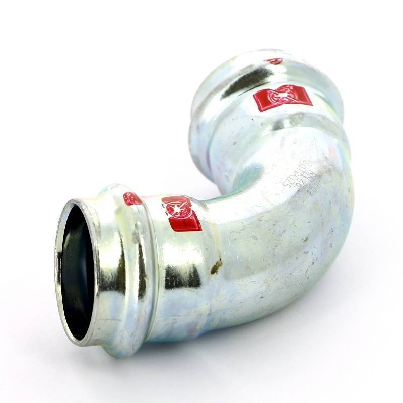 Угол 90° пресс Viega Prestabo оцинкованная сталь 28 мм 558154