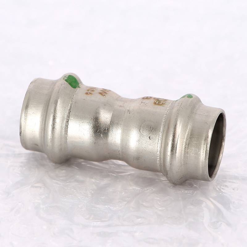 Муфта пресс Viega Sanpress Inox 18 мм нержавеющая сталь 436162