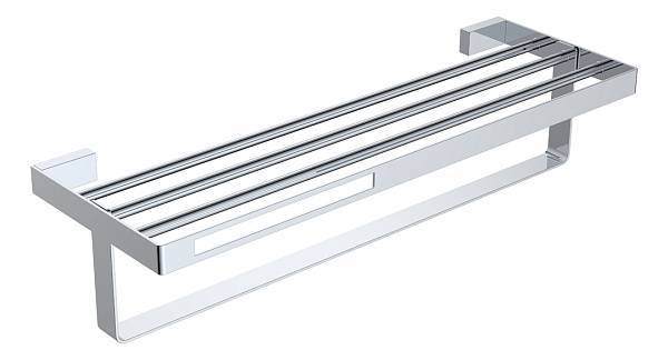 Полка для полотенец Boheme Q подвесная хром 10947-CR