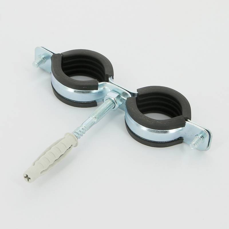 Хомут для труб Walraven BIS Cobra 1 32-36 мм двойной с уплотнителем 0802136