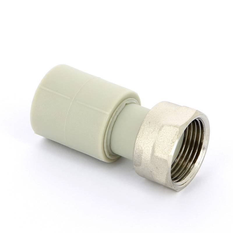 Муфта полипропиленовая FV-Plast с накидной гайкой 20x3/4 226021