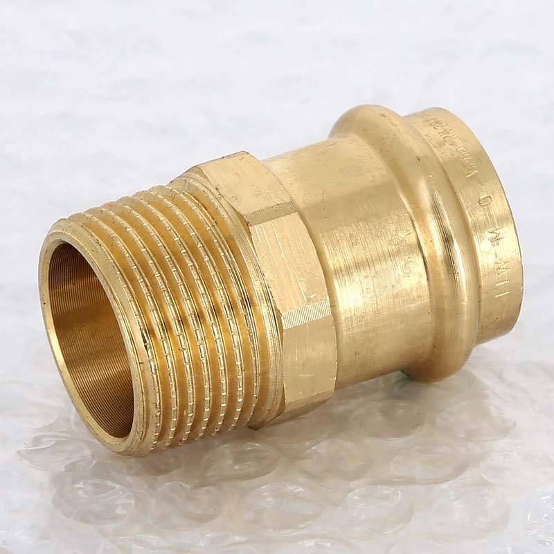 Муфта переходная пресс-Н Viega Sanpress бронза 28x1 1/4 297978