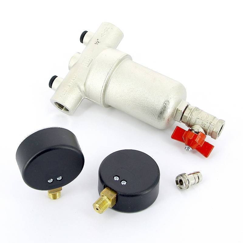 Фильтр промывной Itap 189 с двумя манометрами 1/2 189 1/2